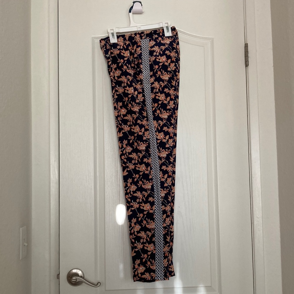 Joie silk floral pants